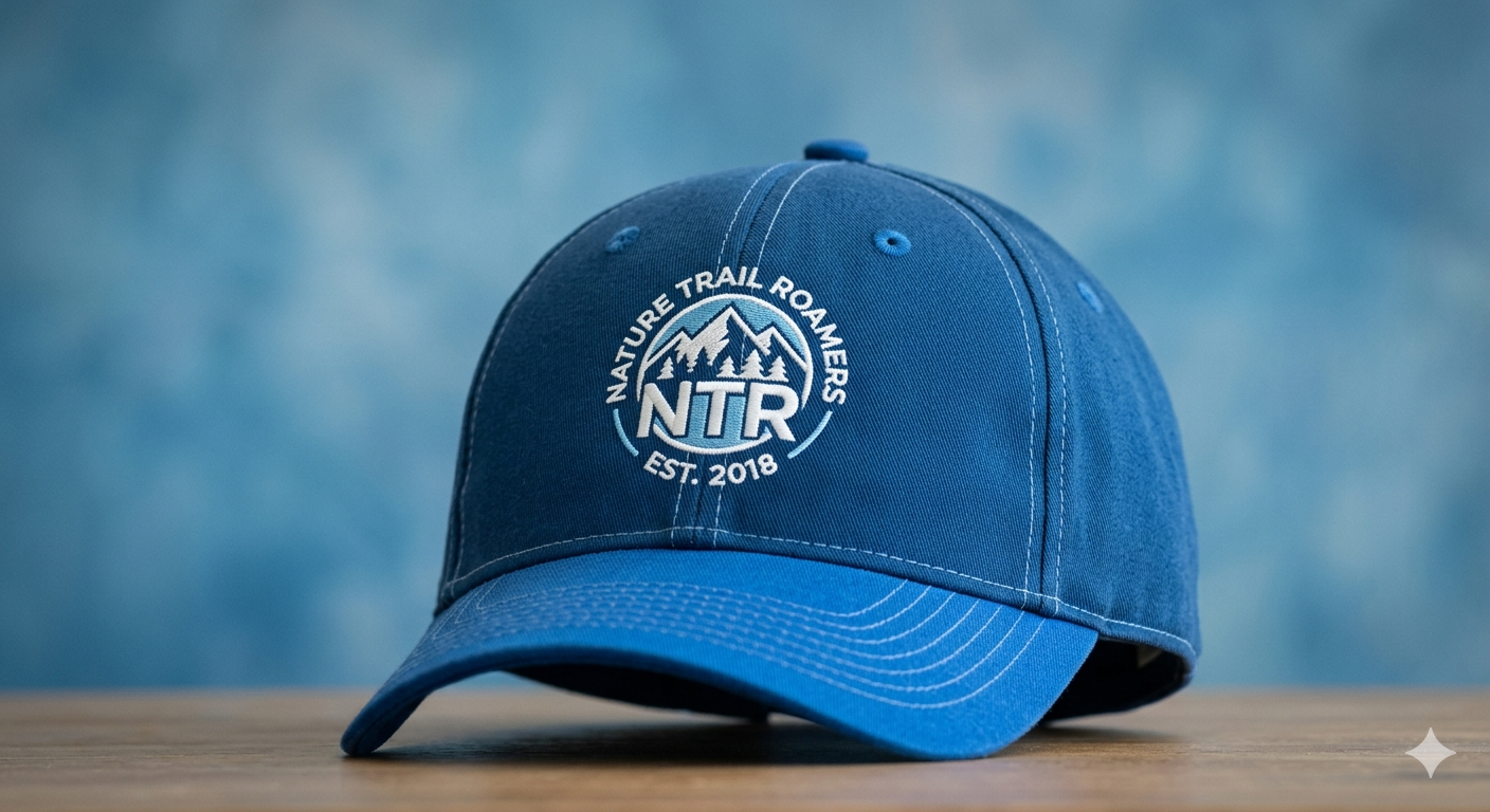 Imagem do Perfil 2, no qual é um boné azul com simbolo NTR